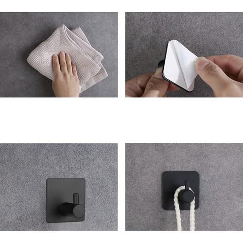 kovový samolepiaci vešiak